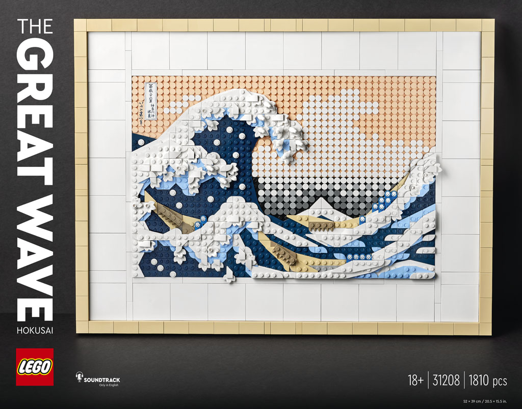 LEGO Art Hokusai: The Great Wave (31208) Officially Announced - The Brick  Fan