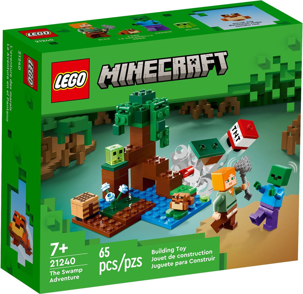 compañero Abandono Subtropical LEGO Minecraft 2023 Official Set Images - The Brick Fan