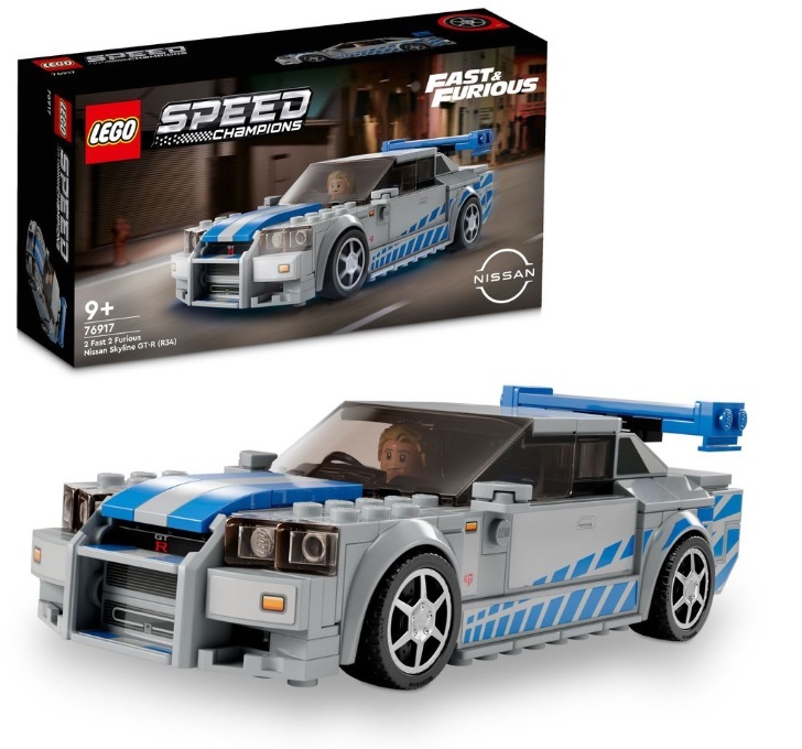 LEGO Speed Champions 2 Fast 2 Furious Nissan Skyline GT R R34 76917 1
