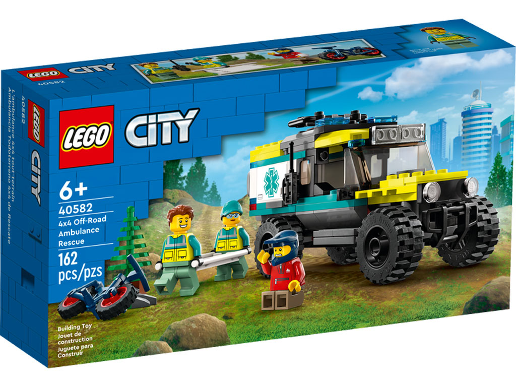 LEGO City 4x4 Off-Road Ambulance Rescue (40582) GWP Official Images - The Fan