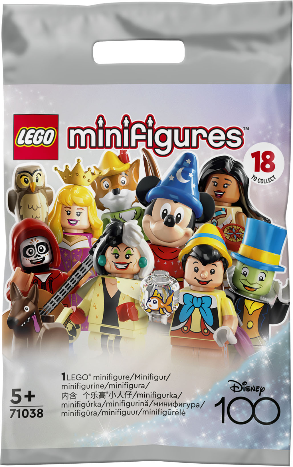 LEGO Disney Minifigures (71038) Officially Revealed - The Brick Fan