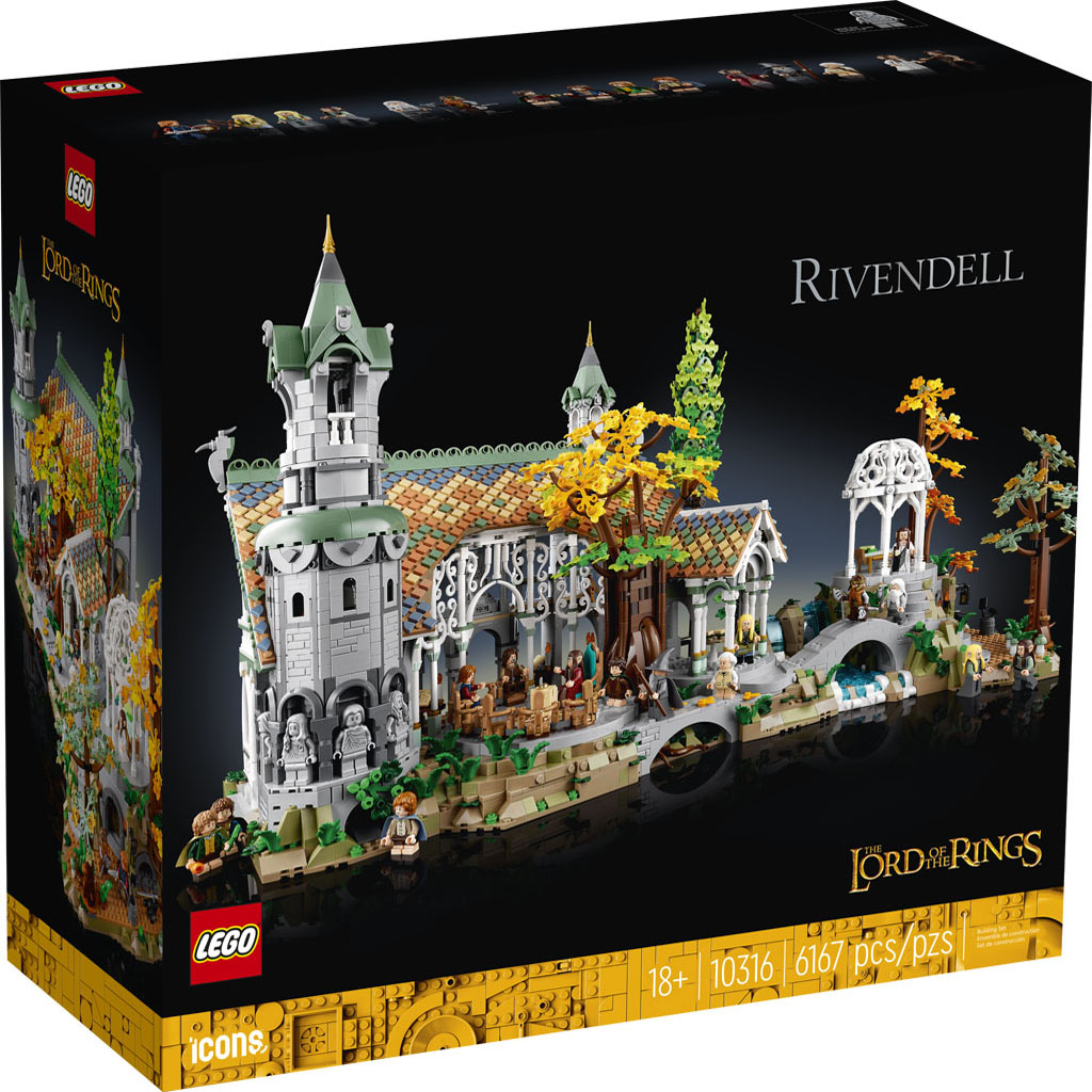LEGO Icons Lord Of The Rings Rivendell 10316