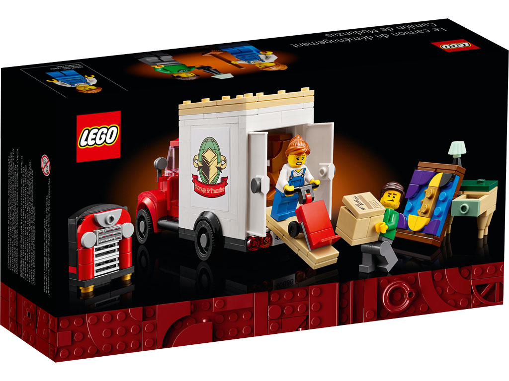 investering lampe Såvel LEGO Icons Moving Truck (40586) GWP Official Images - The Brick Fan
