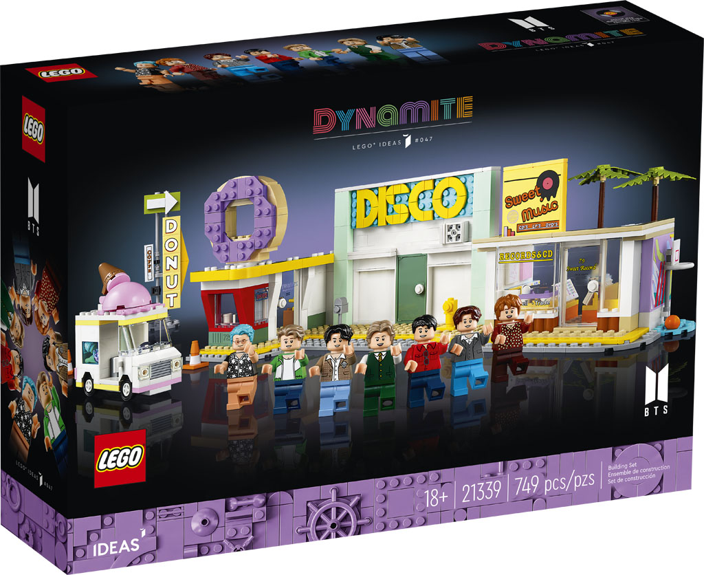 vacht Kolibrie Zwerver LEGO Ideas BTS Dynamite (21339) Officially Announced - The Brick Fan