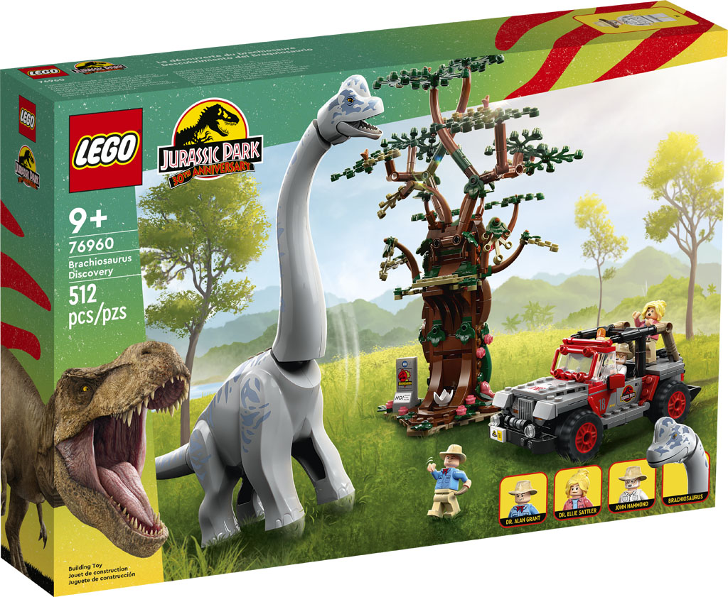 LEGO Jurassic Park 30th Anniversary Sets Revealed - Luv68