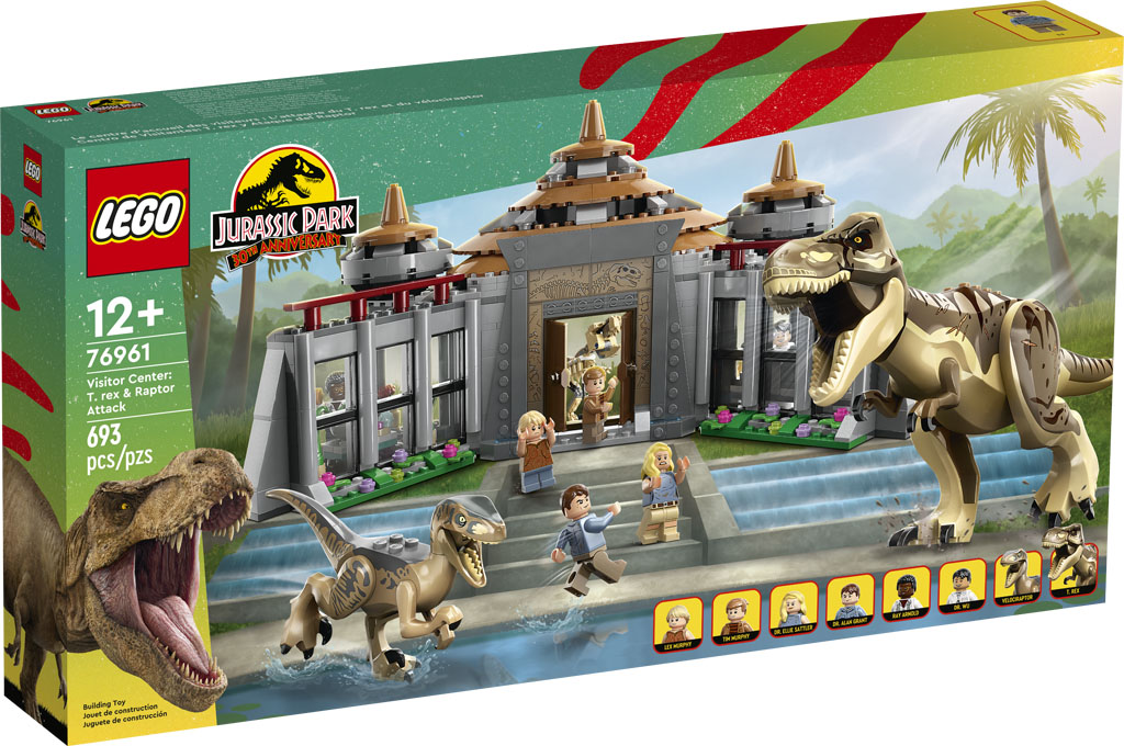 album shilling Tilladelse LEGO Jurassic Park 30th Anniversary Sets Revealed - The Brick Fan