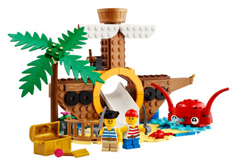 leksikon overvåge Horn LEGO Pirate Ship Playground (40589) First Look - The Brick Fan