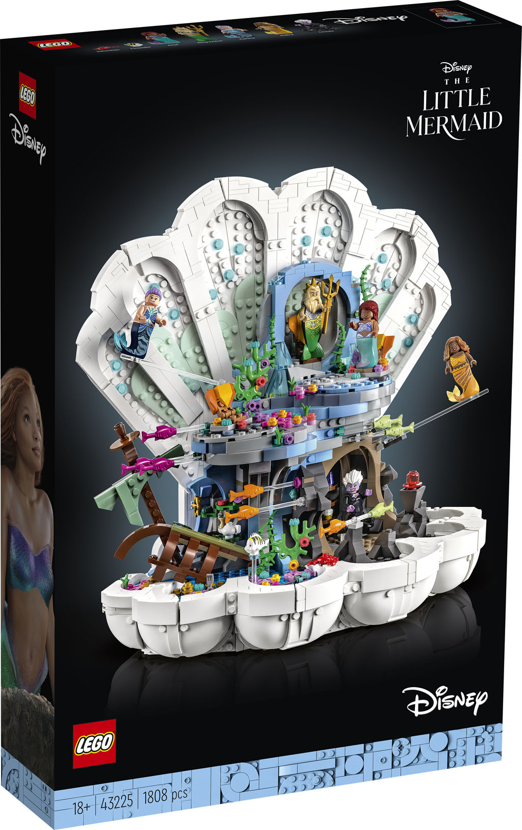 LEGO Disney The Little Mermaid Royal Clamshell 43225