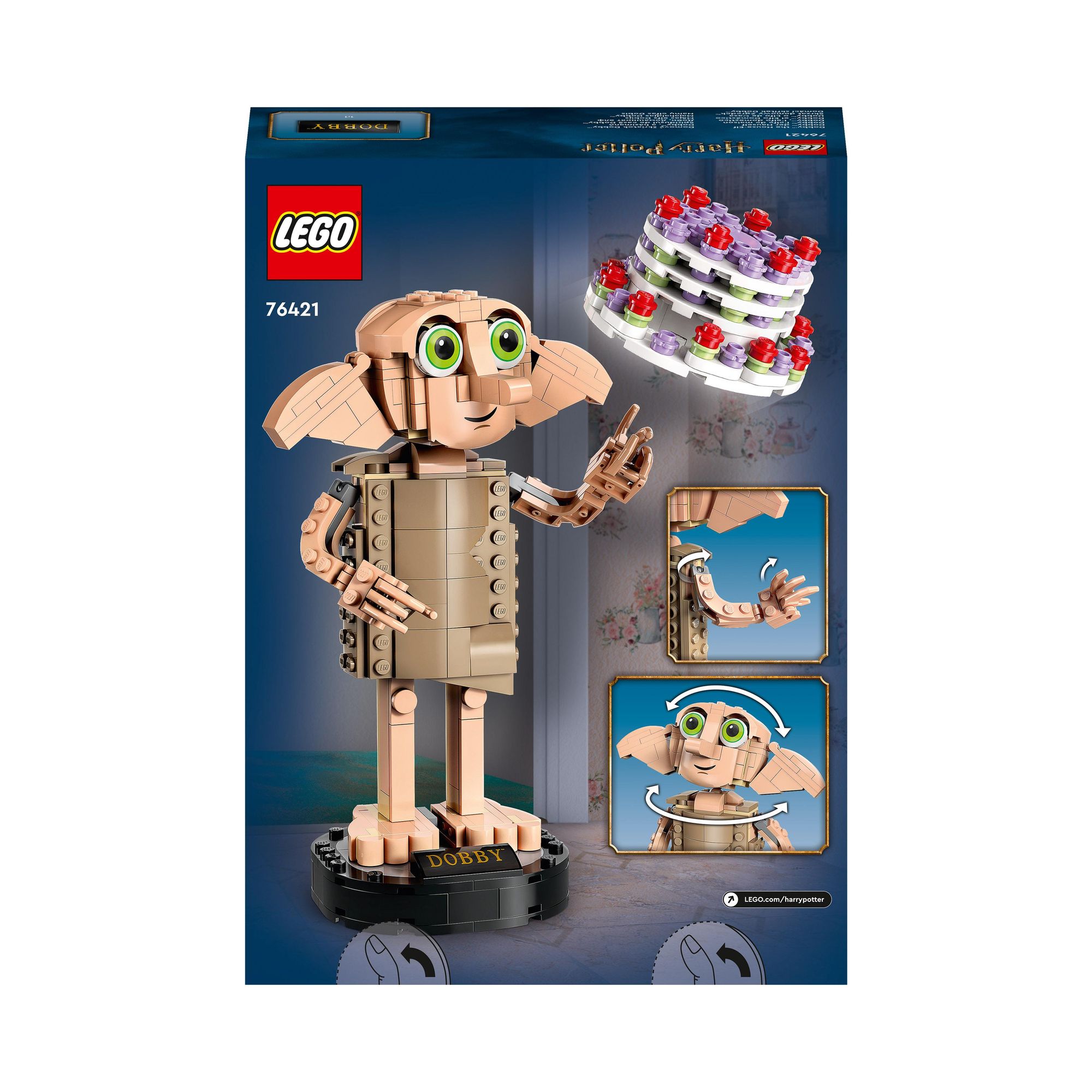 LEGO Harry Potter 76421 Dobby the House Elf Officially Revealed
