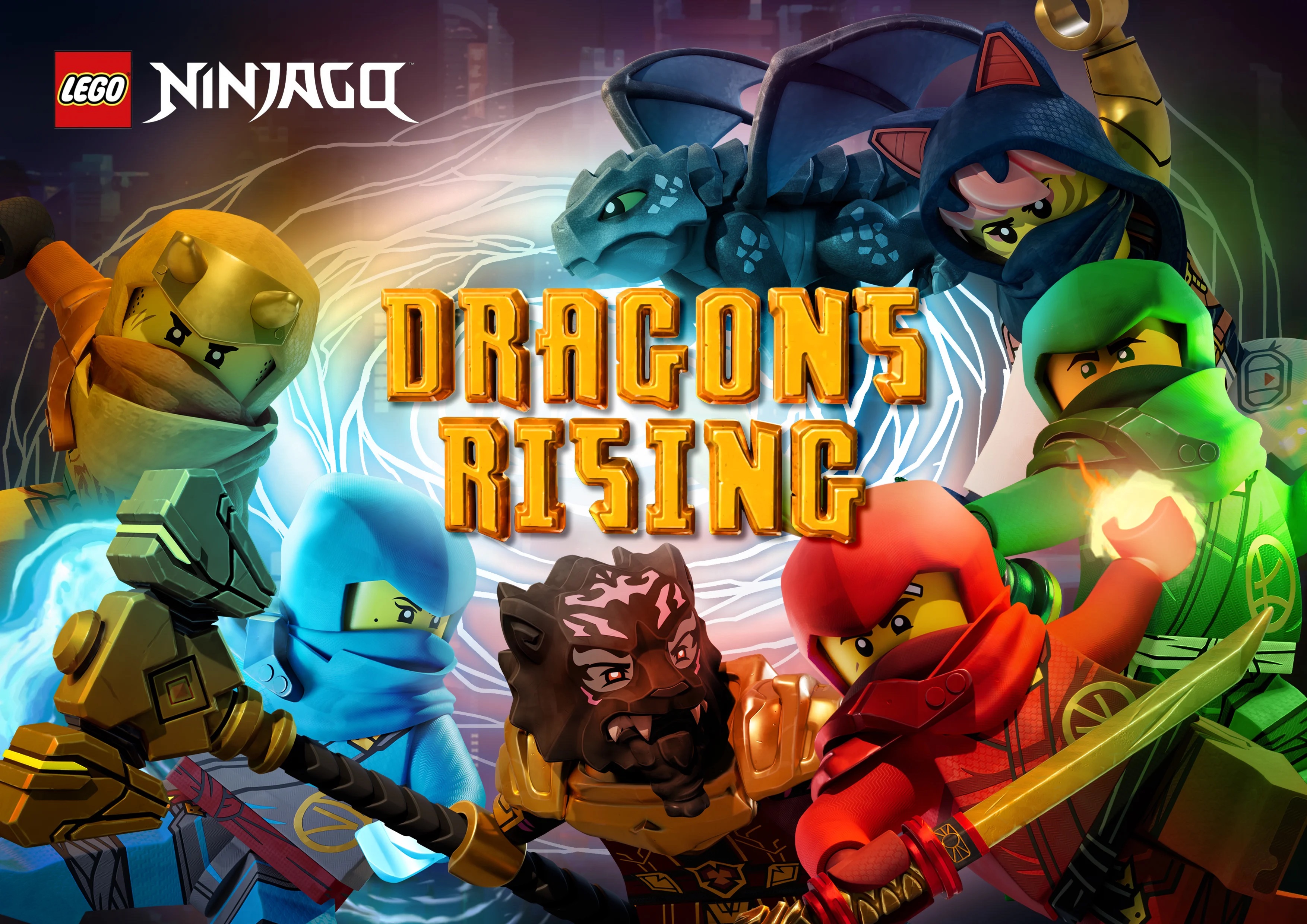 LEGO Ninjago Dragons Rising Official Poster