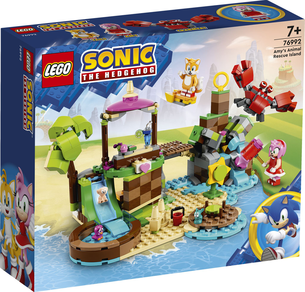 LEGO Sonic The Hedgehog and Tails Brickheadz revealed at SDCC 2023