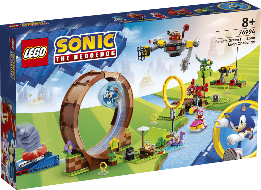 LEGO Sonic The Hedgehog Tails' Workshop and Tornado Plane 76991 Building  Toy Set, Airplane Toy with 4 Sonic Figures and Accessories for Creative  Role