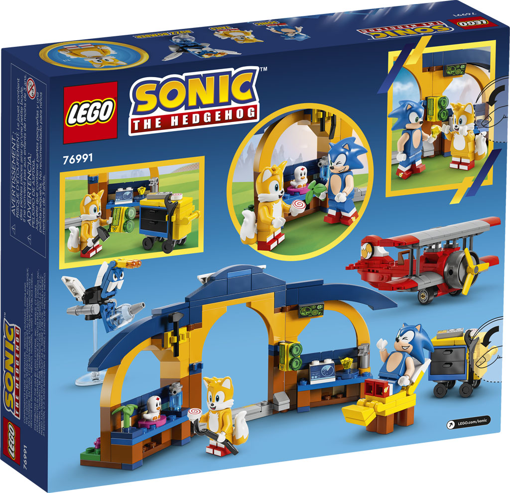 LEGO Sonic The Hedgehog and Tails Brickheadz revealed at SDCC 2023