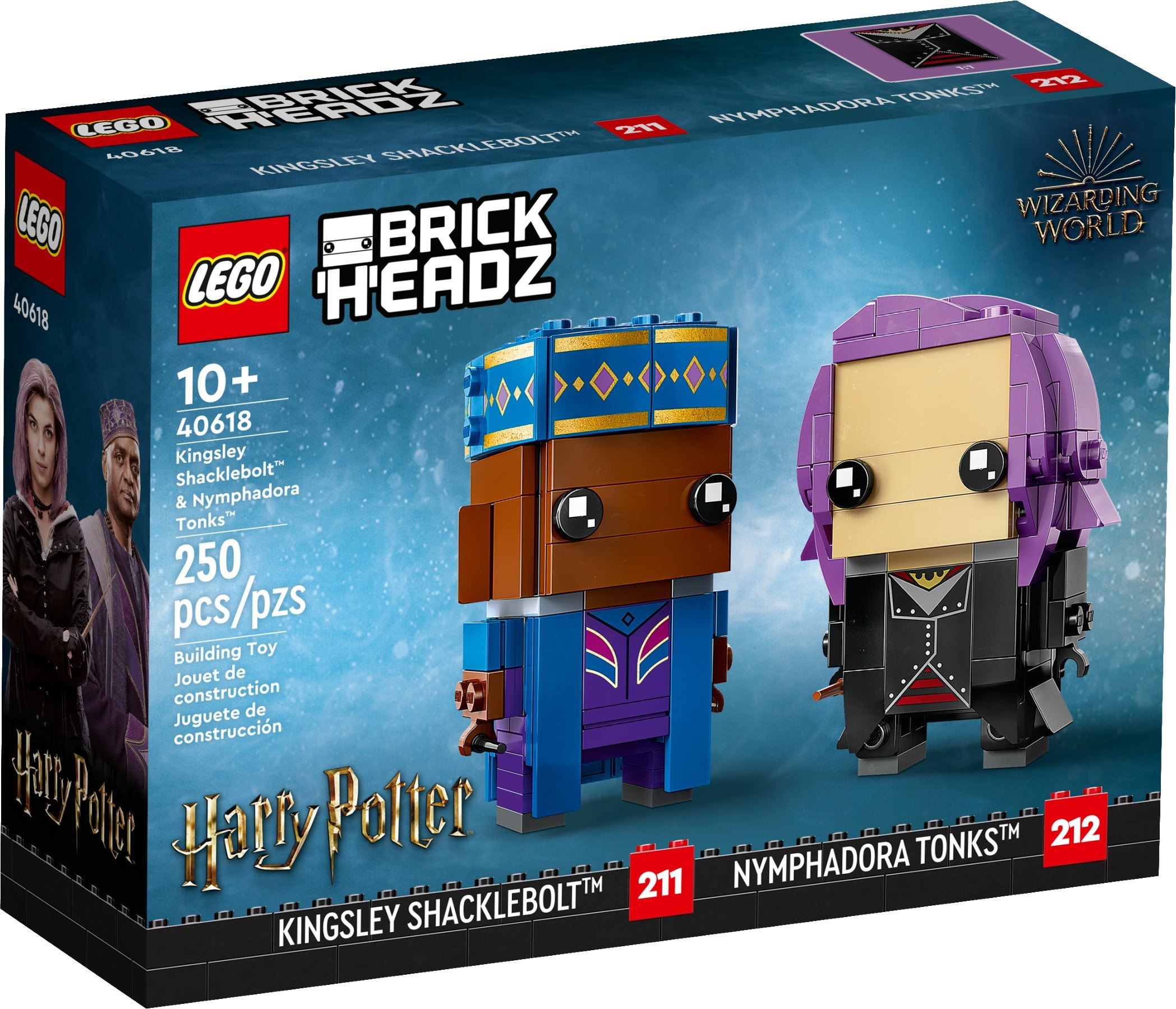 LEGO Harry Potter BrickHeadz Summer 2023 Sets Revealed - The Brick Fan