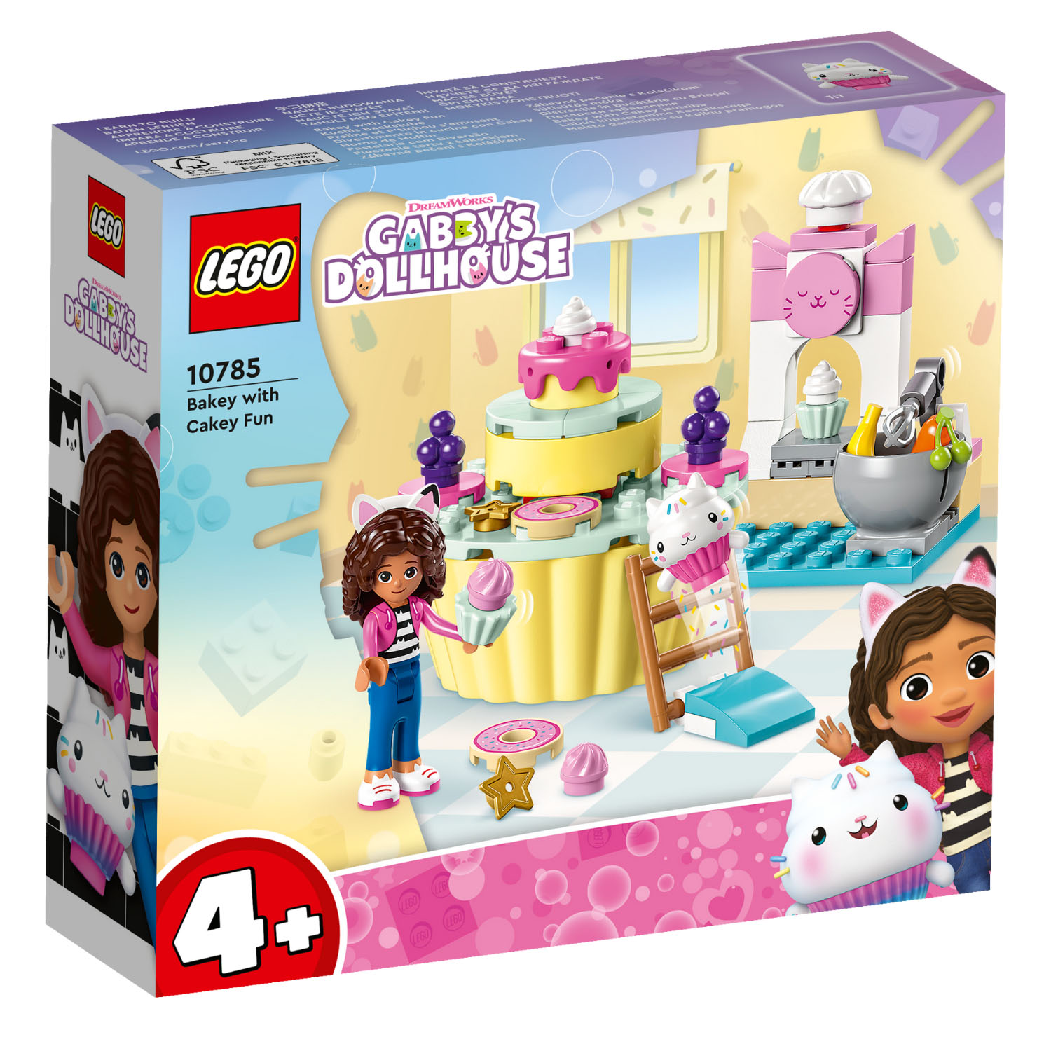 LEGO Gabby's Dollhouse Gabby & MerCat's Ship & Spa 10786