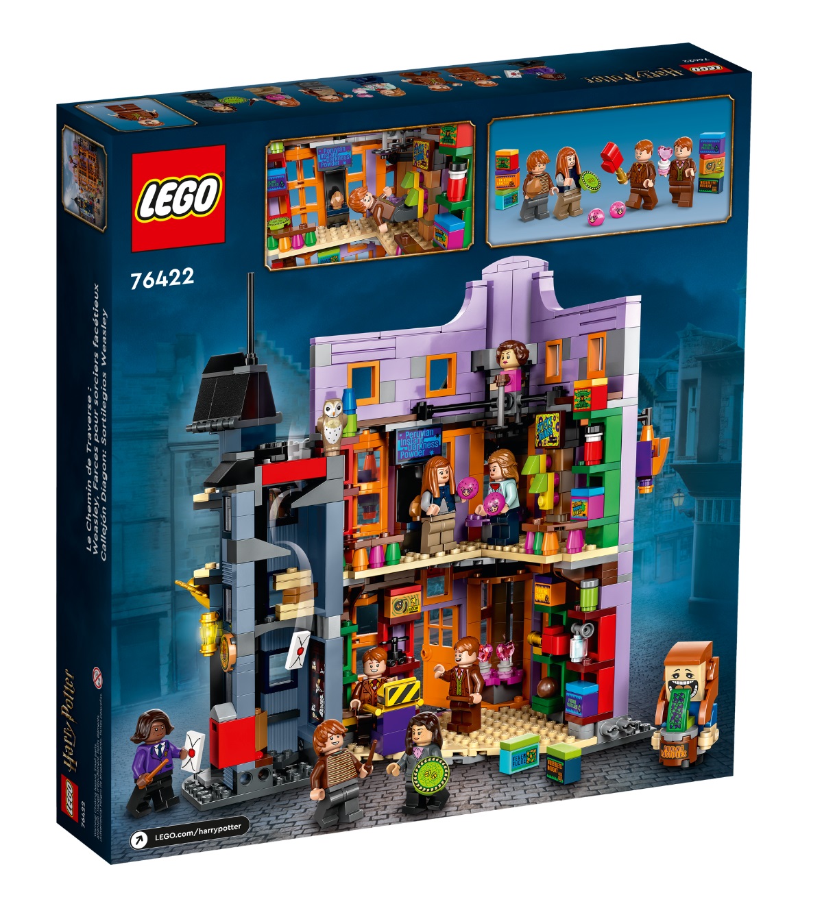 Lego Harry Potter 76422 Weasleys' Wizard Wheezes revelado