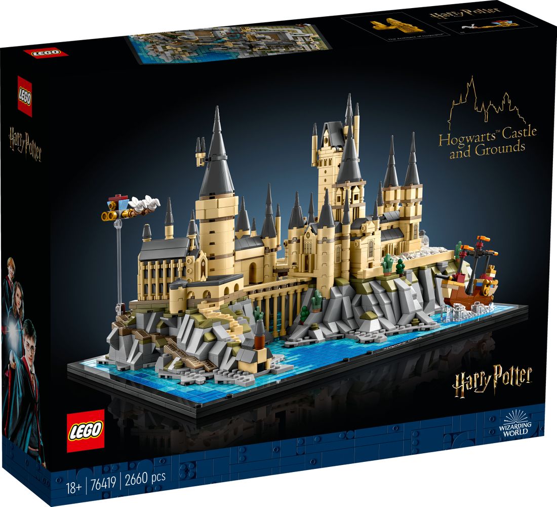 LEGO Harry Potter Hogwarts Castle and Grounds (76419) Closer Look - The  Brick Fan