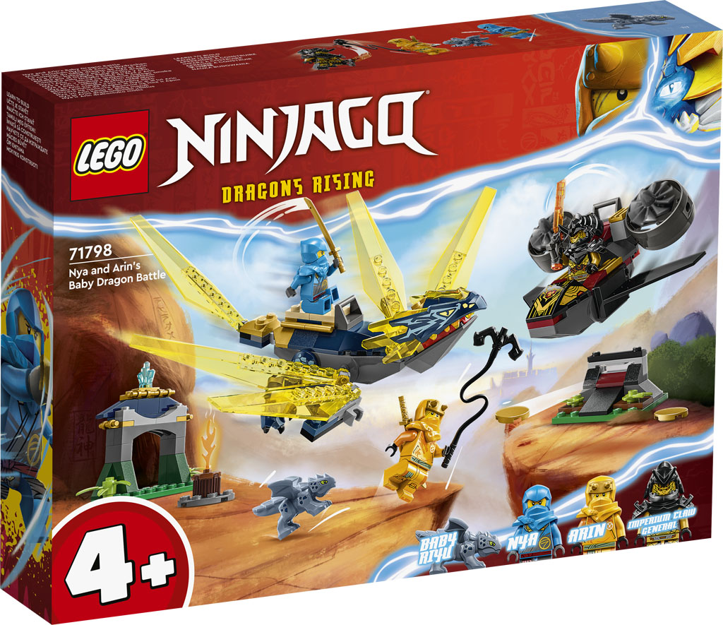 LEGO Ninjago Nya And Arins Baby Dragon Battle 71798