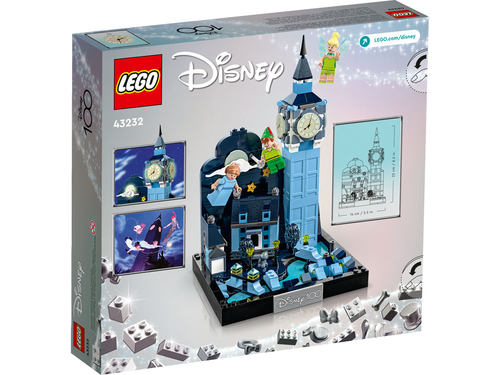 LEGO Disney 100 Peter Pan & Wendy's Flight over London (43232) Revealed -  The Brick Fan