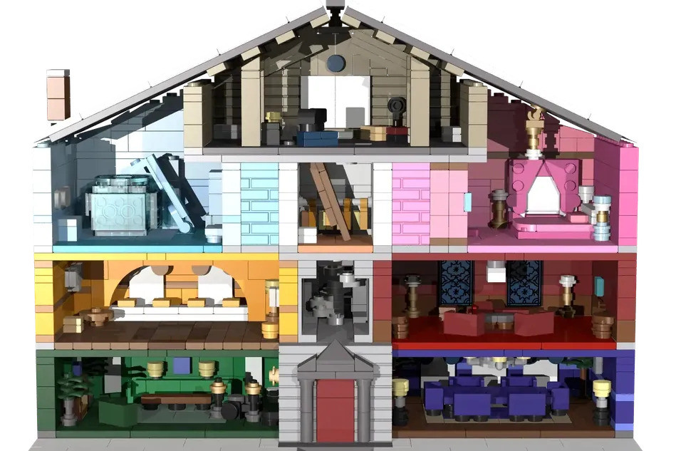 Opening LEGO Lover House More than 50% of the way to 10k : r