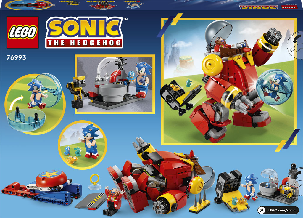 เลโก้ LEGO Sonic 76993 Sonic vs. Dr. Eggman's Death Egg Robot