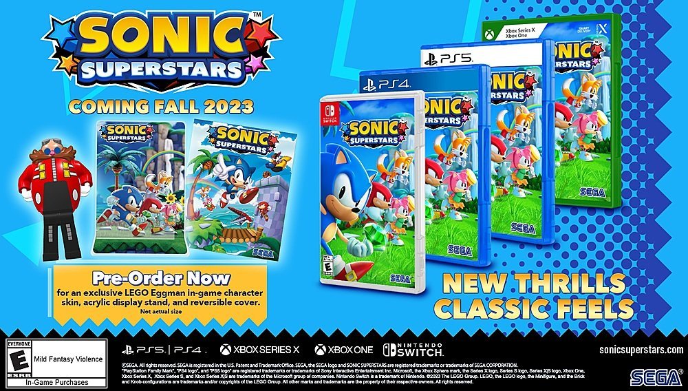 Dr. Eggman officially joins Lego Sonic's second wave of releases in August