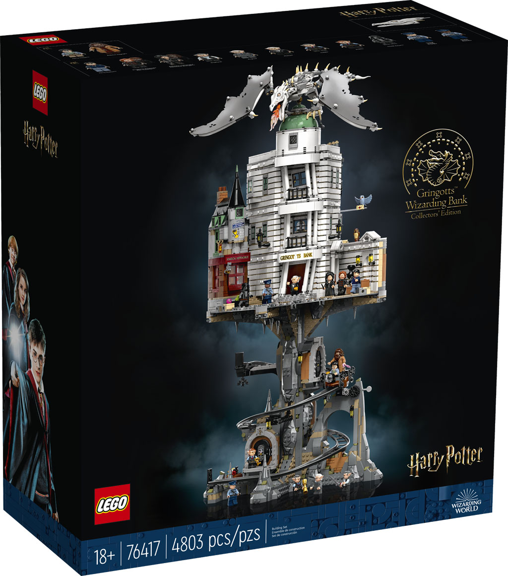 LEGO Harry Potter Gringotts Wizarding Bank Collectors' Edition (76417)  Officially Announced - The Brick Fan