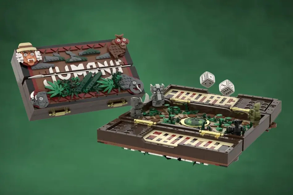 Jumanji Miniature Electronic Game Board at