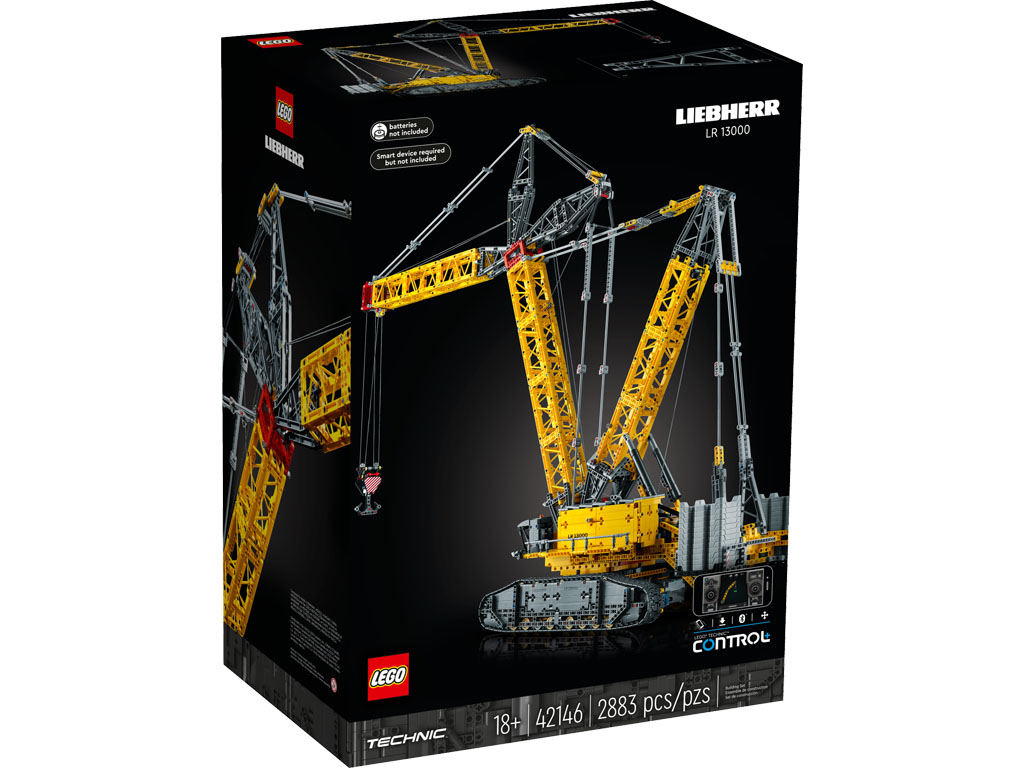 LEGO Technic Liebherr Crawler Crane LR 13000 (42146) Official Product  Details - The Brick Fan