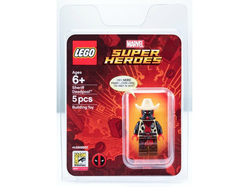 LEGO Insiders SDCC Cowboy Deadpool