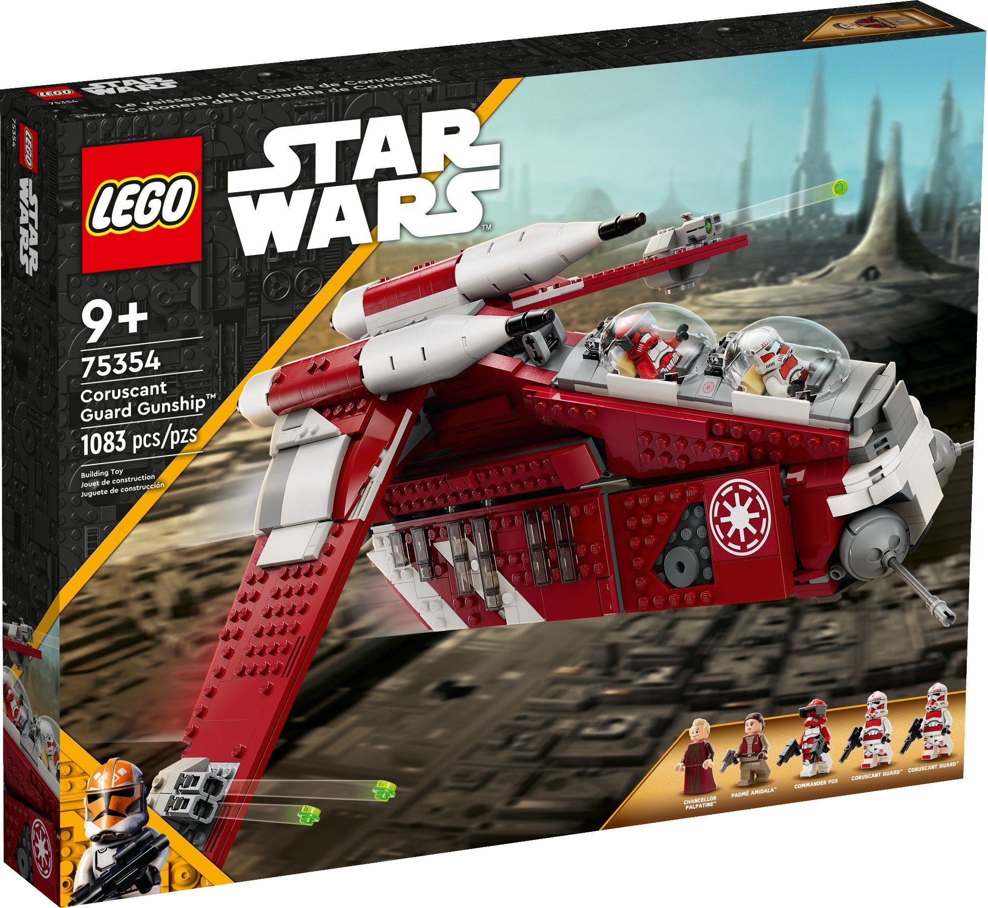 LEGO Star Wars Coruscant Guard Gunship (75354) Revealed The Brick Fan
