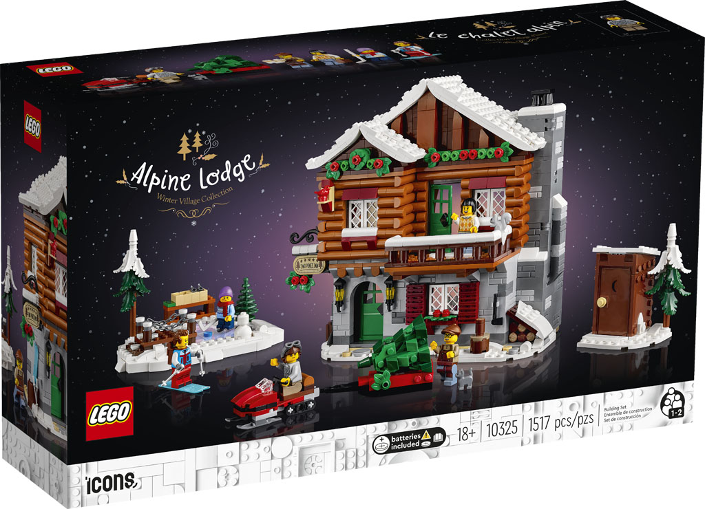 LEGO Icons Winter Village Alpine Lodge 10325