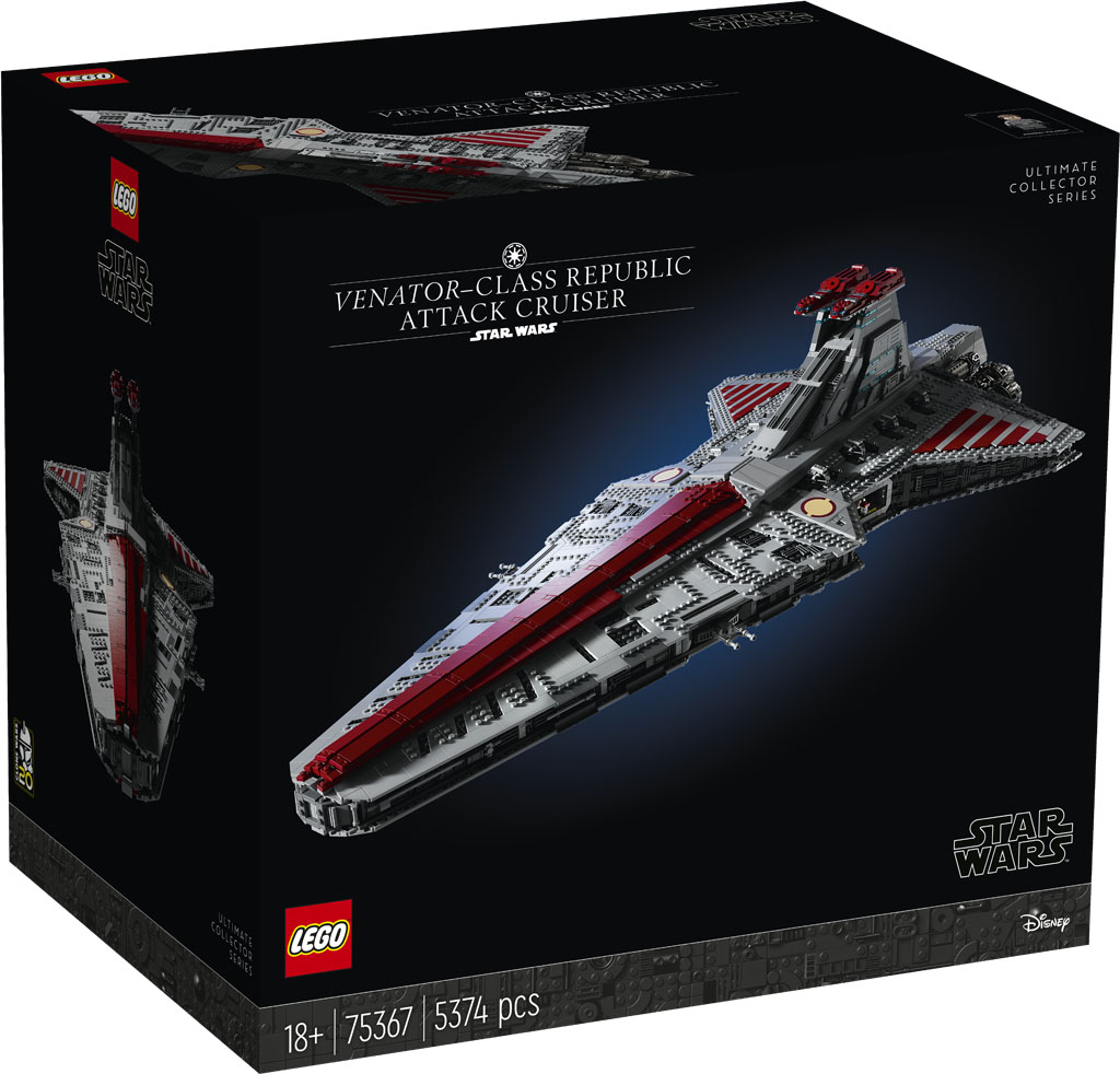 LEGO Star Wars UCS Venator Class Republic Attack Cruiser 75367