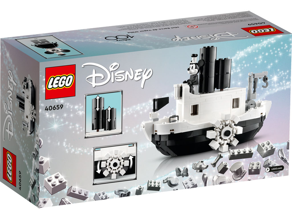 LEGO Disney 100 Mini Steamboat Willie 40659 2