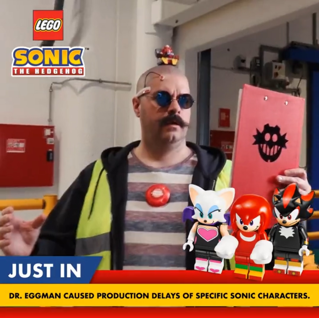 Sonic & Dr Eggman Toys  Official LEGO® Shop CH