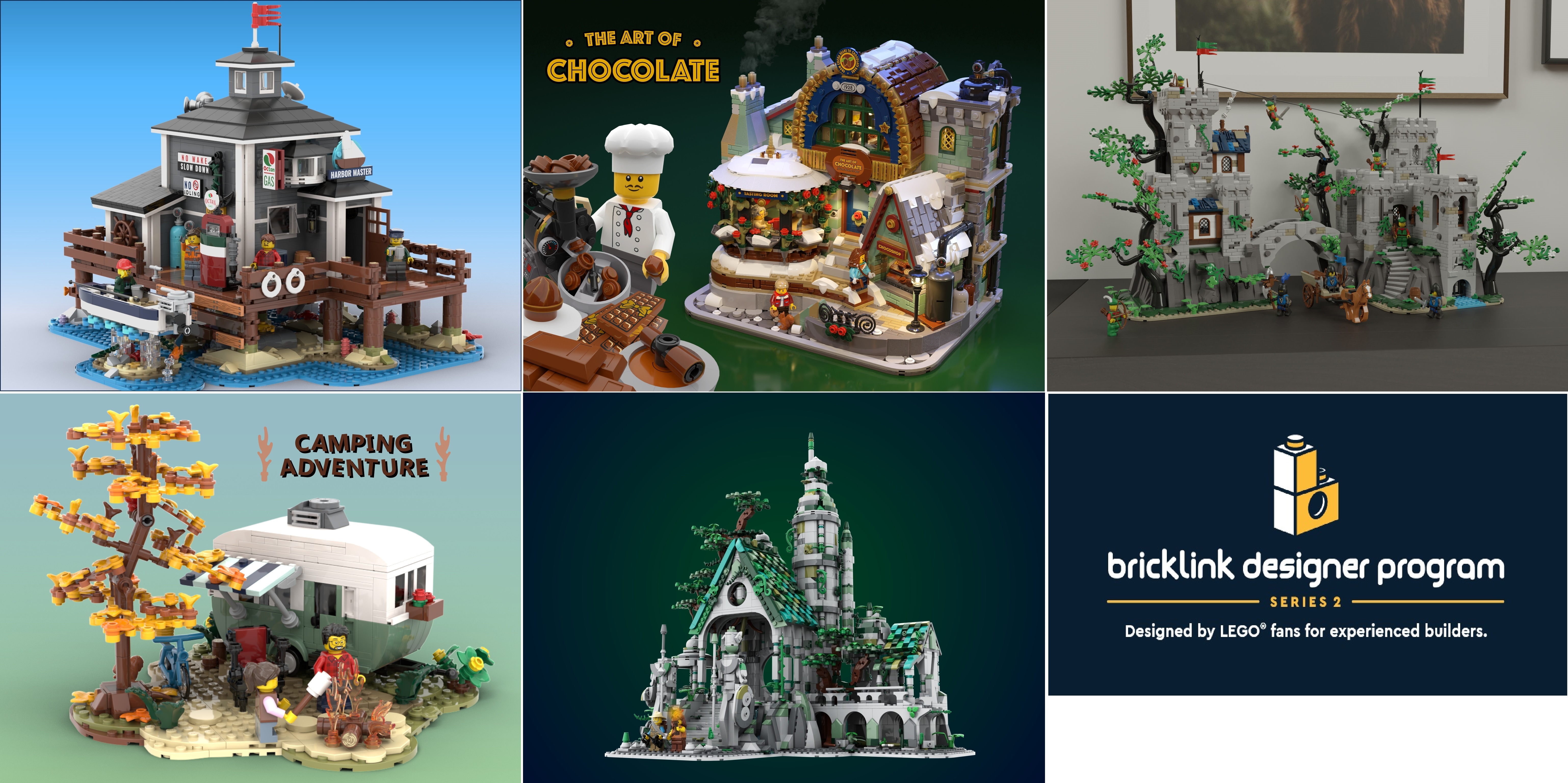 BrickLink Designer Program Series 3 Finalists