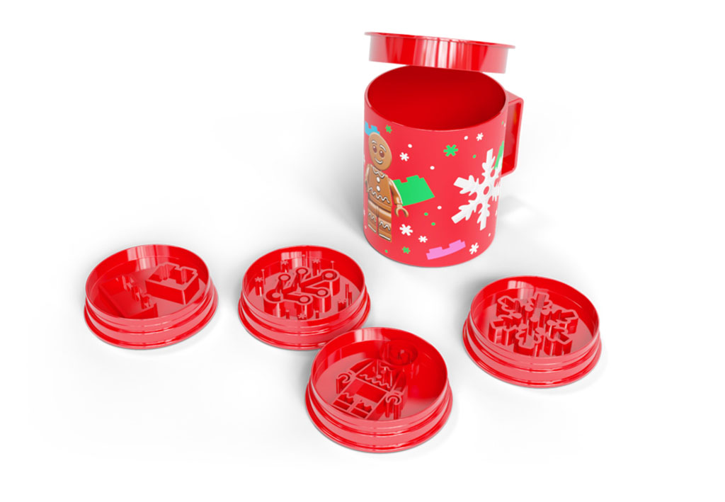 LEGO Christmas Cookie Stamps Mug 5008259