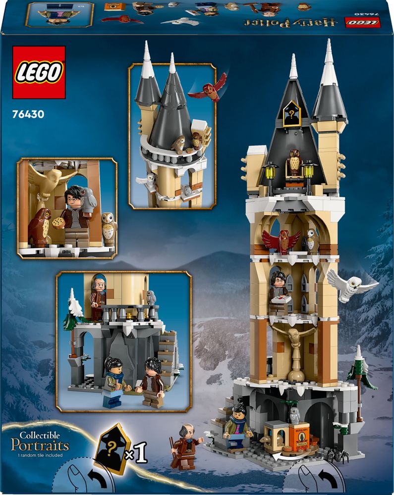 LEGO Harry Potter 2024: Hagrid's Hut, Owlery & more revealed