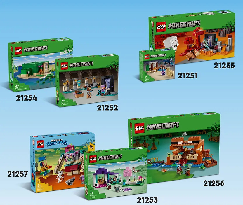 LEGO Minecraft 2024 Sets Revealed - The Brick Fan