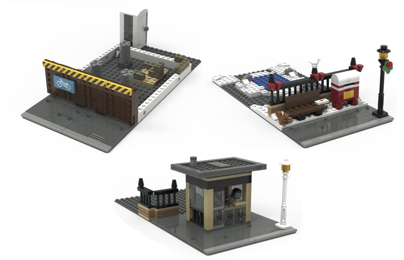 Modular building compatible models added to Pick-a-Brick