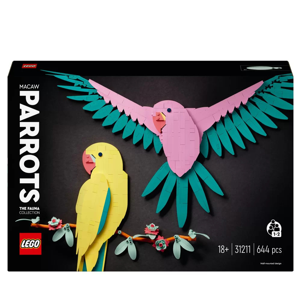 LEGO Art Macaw Parrots 31211