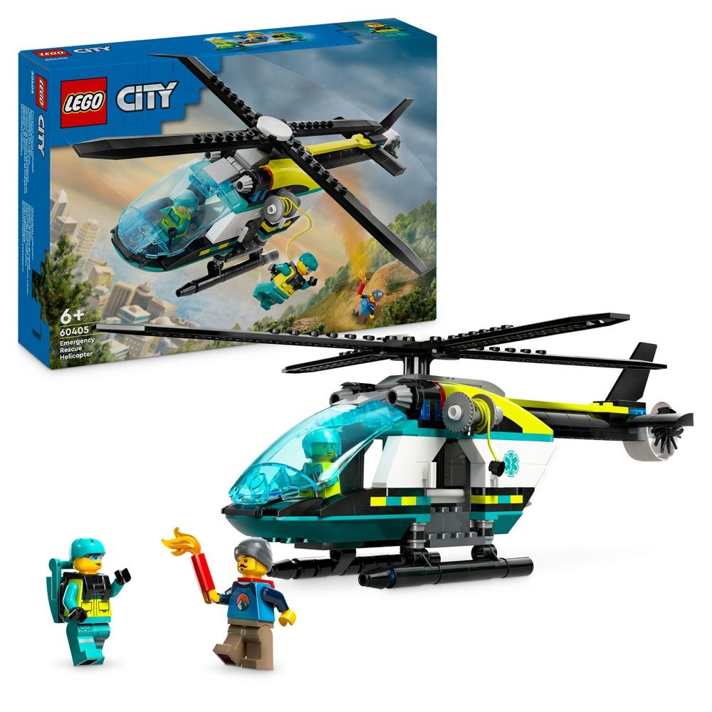 LEGO City Emergency Rescue Helicopter 60405