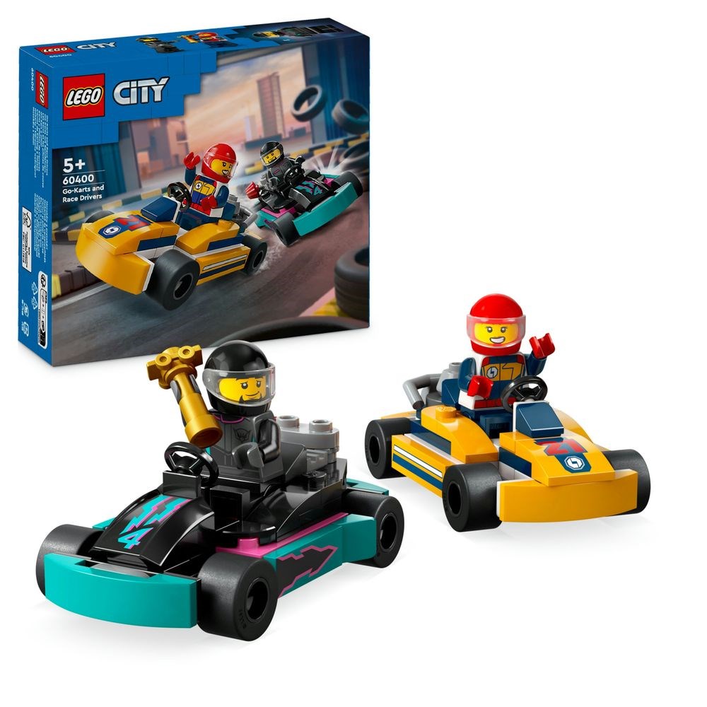 LEGO City Go Karts And Race Drivers 60400