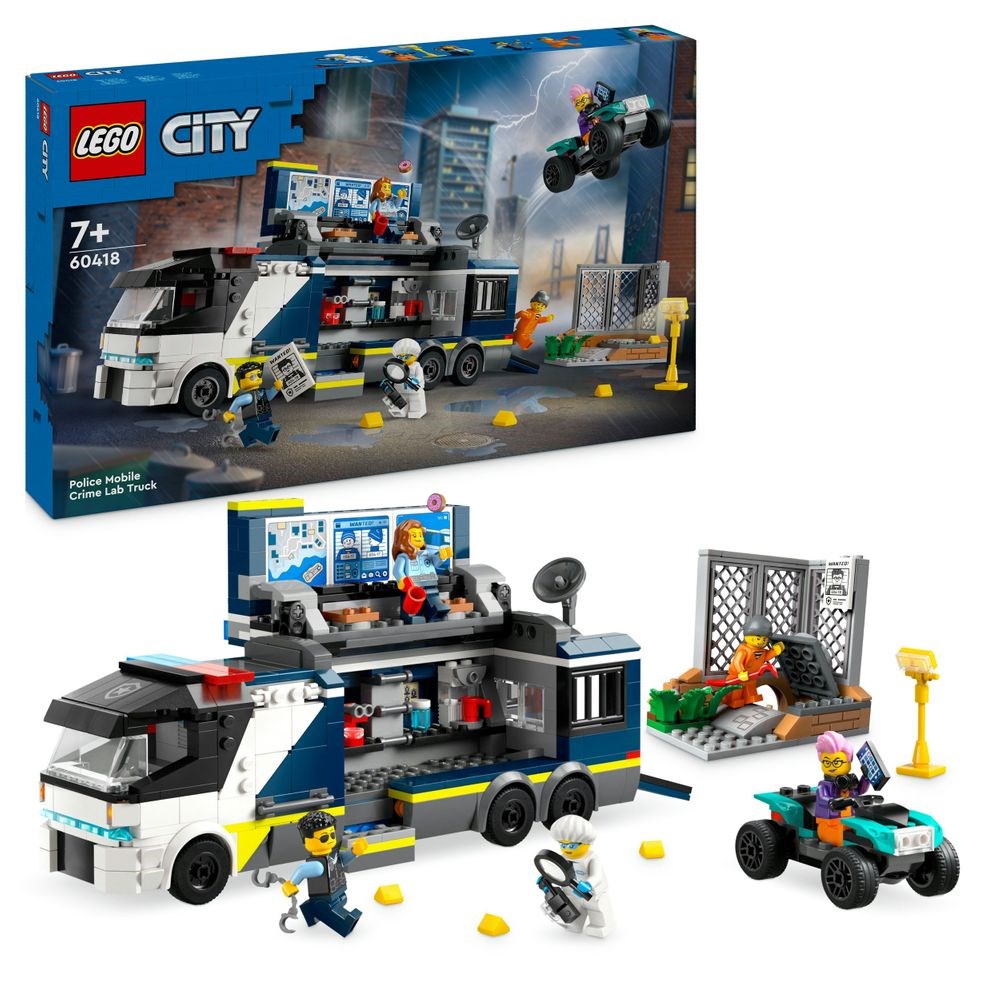 LEGO City Police Mobile Crime Lab Truck 60418