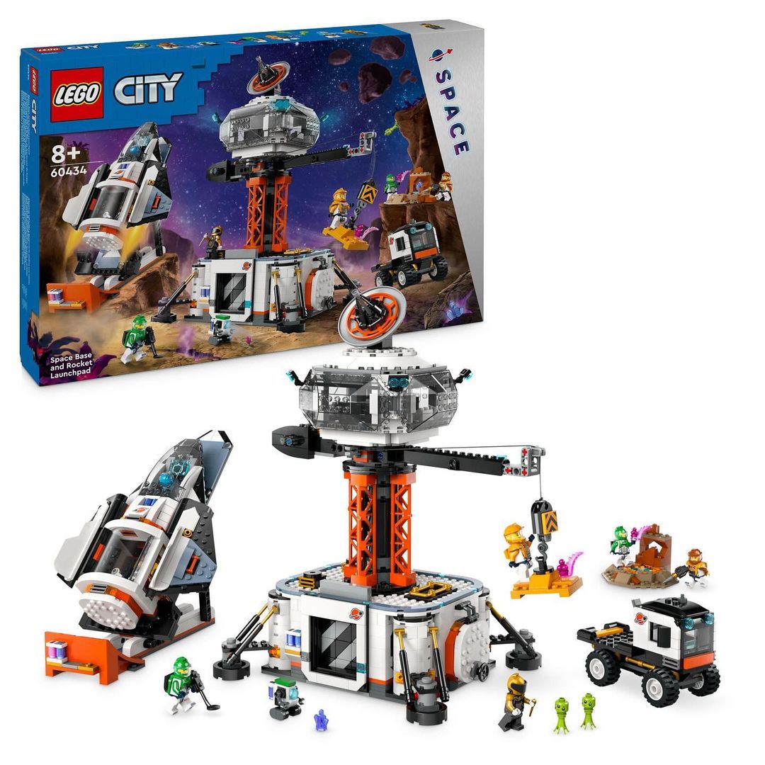 LEGO City Space Base And Rocket Launchpad 60434
