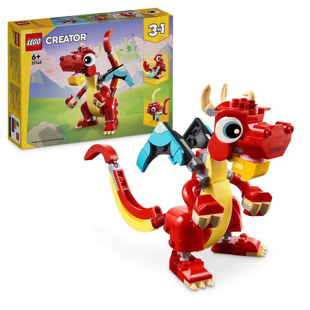 LEGO Creator 3 In 1 Dragon 31145