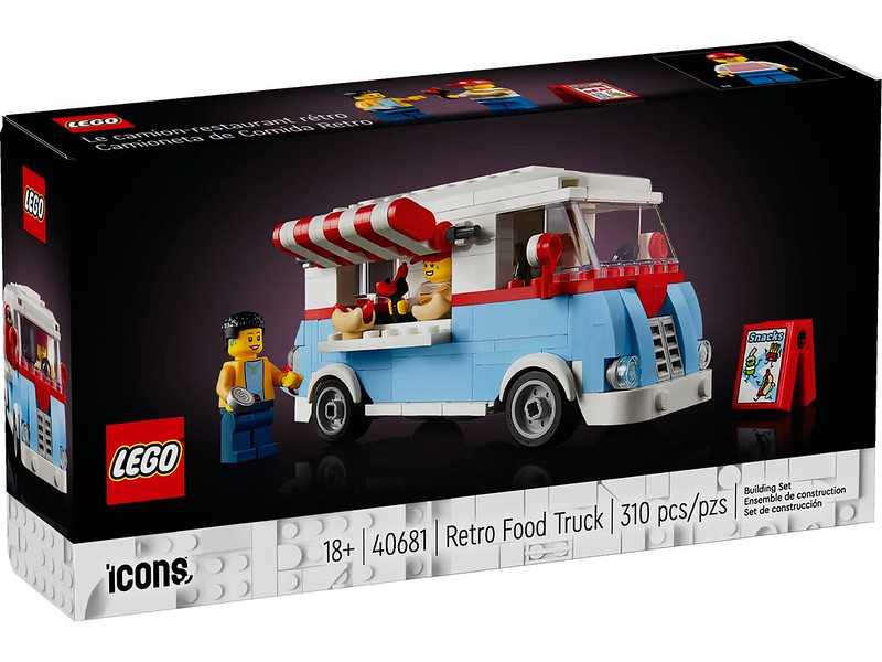 LEGO Icons Retro Food Truck 40681