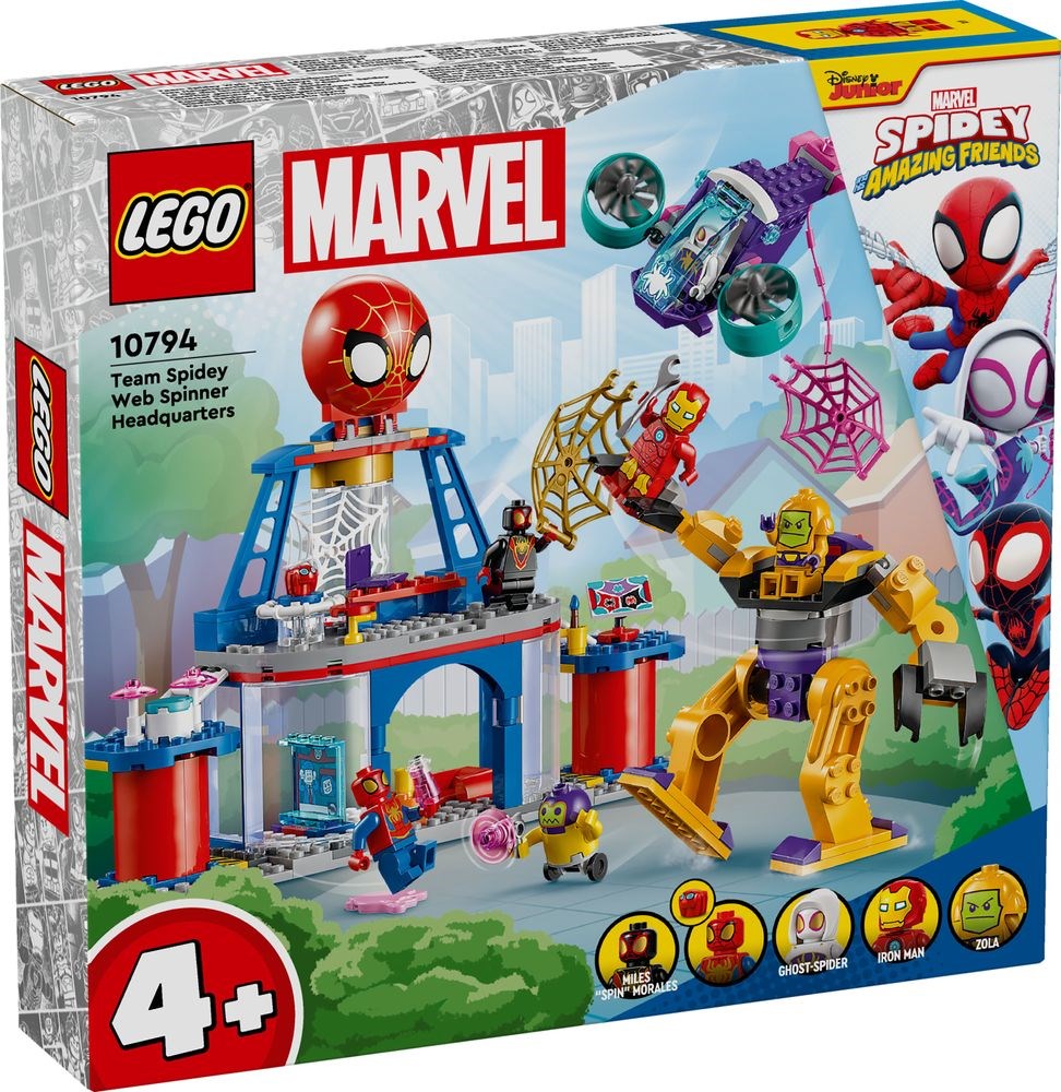 LEGO Marvel Spidey and His Amazing Friends 2024 Sets Revealed - The Brick  Fan