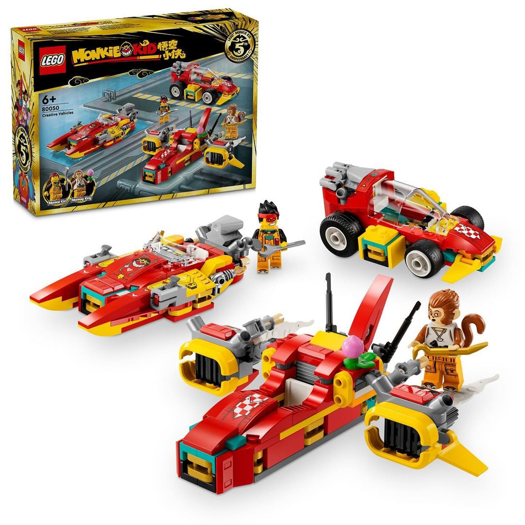 LEGO Monkie Kid Creative Vehicles 80050