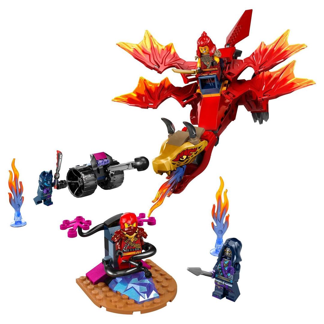 LEGO Ninjago Kais Source Dragon Battle 71815 3